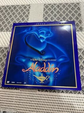 Walt Disney Aladdin LaserDisc
